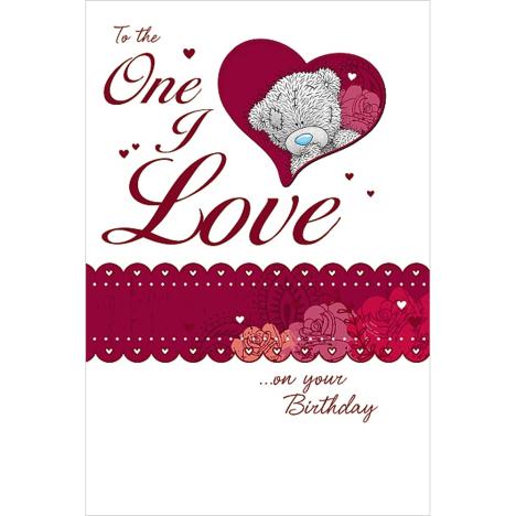 One I Love Birthday Me to You Bear Card £2.49